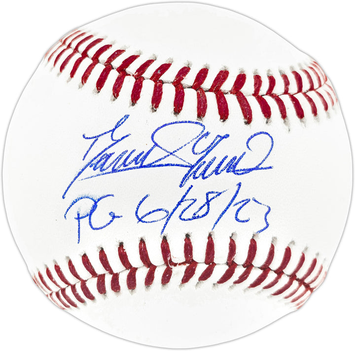 Domingo German Signed MLB Baseball New York Yankees "PG 6/28/23" Beckett Witness