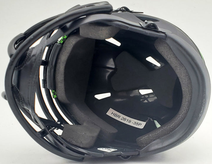 Tyler Lockett Signed Seattle Seahawks Eclipse Black Speed Mini Helmet MCS Holo