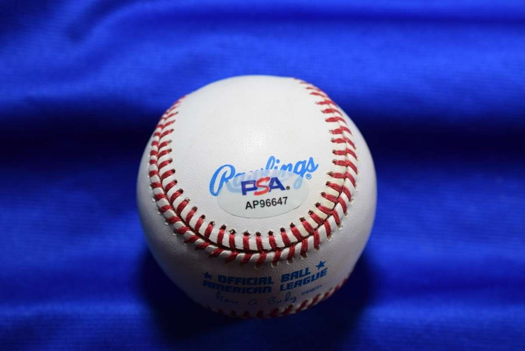 Goose Gossage PSA DNA Coa Autograph American League OAL Signed Baseball