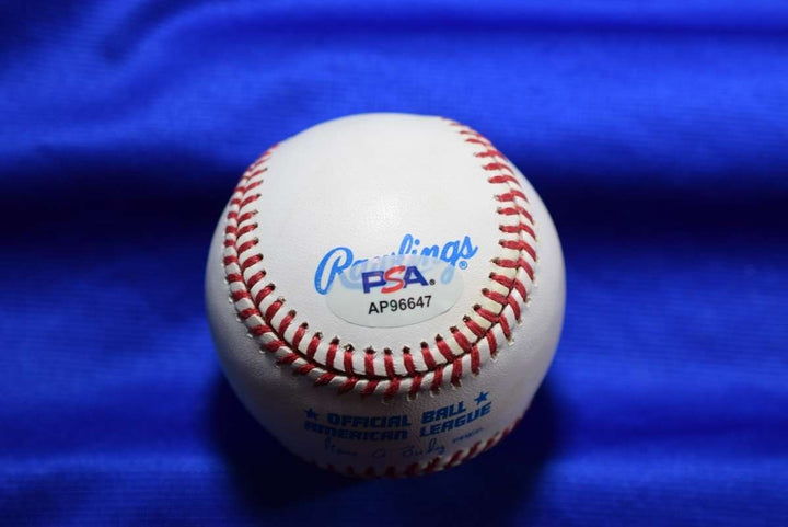 Goose Gossage PSA DNA Coa Autograph American League OAL Signed Baseball