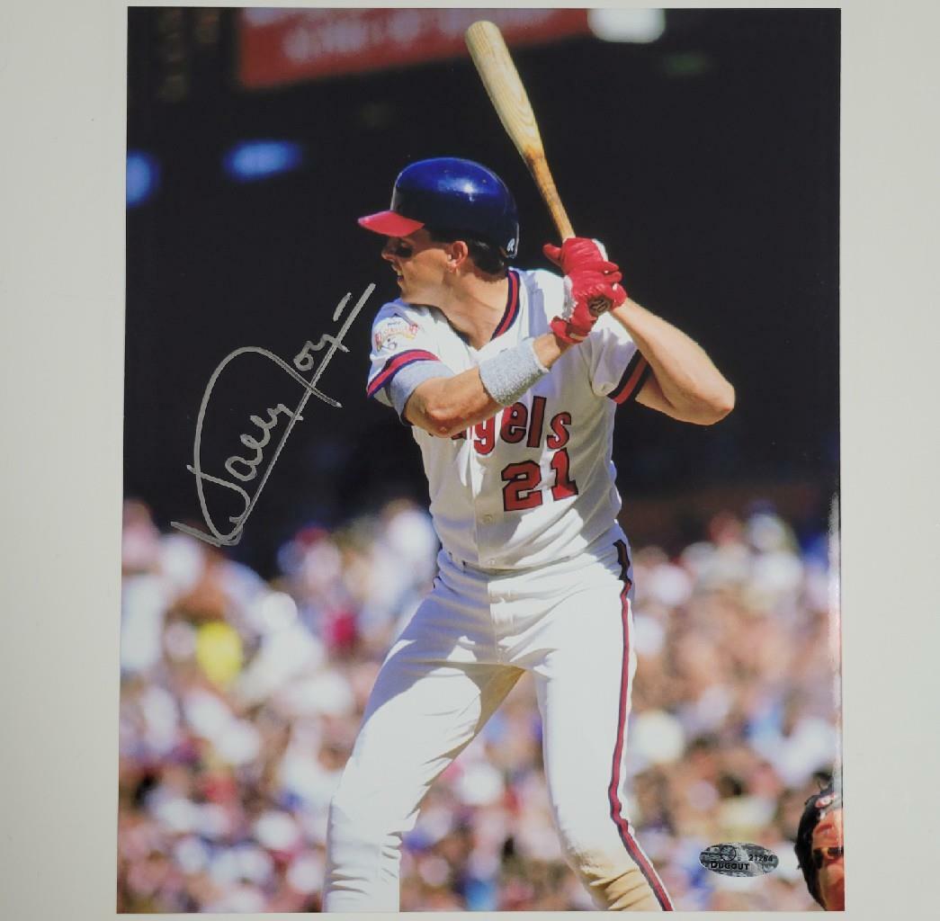 Wally Joyner signed California Angels 8x10 Photo #1 Autograph ~ OC Dugout Holo