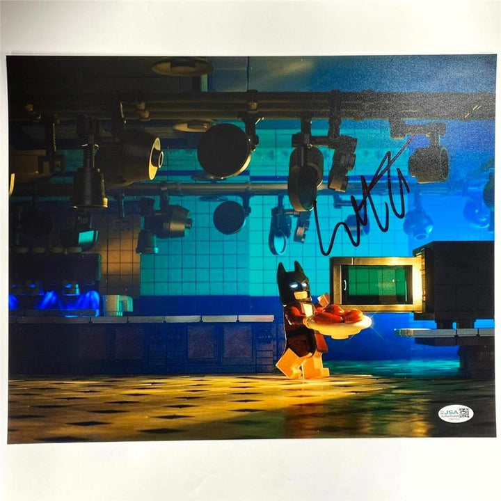 Will Arnett signed Lego Batman Movie 11x14 Photo Poster autograph (B) ~ JSA