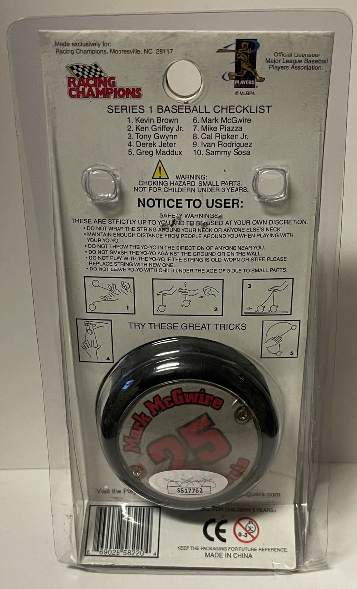 Mark McGwire signed St. Louis Cardinals MLB/Racing Champions Superstar YO-YO-JSA