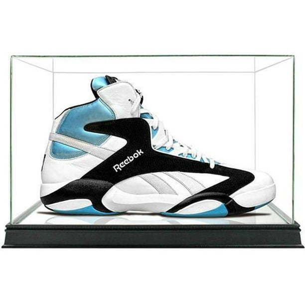 Steiner Sports Memorabilia Glass Sneaker Case W/ Wood Base