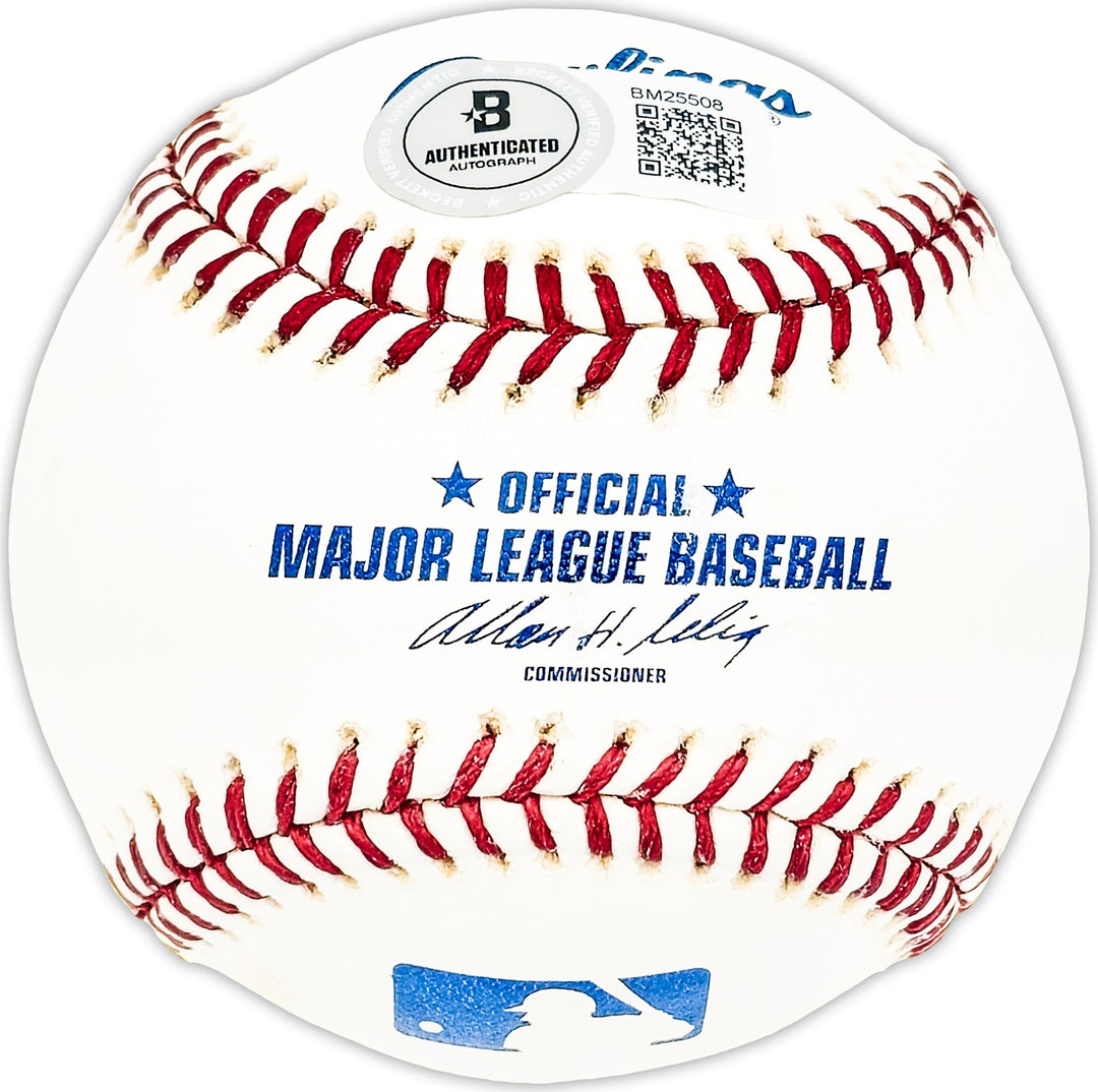 Paul Henrichs Autographed Signed MLB Baseball Boston Red Sox Beckett QR #BM25508