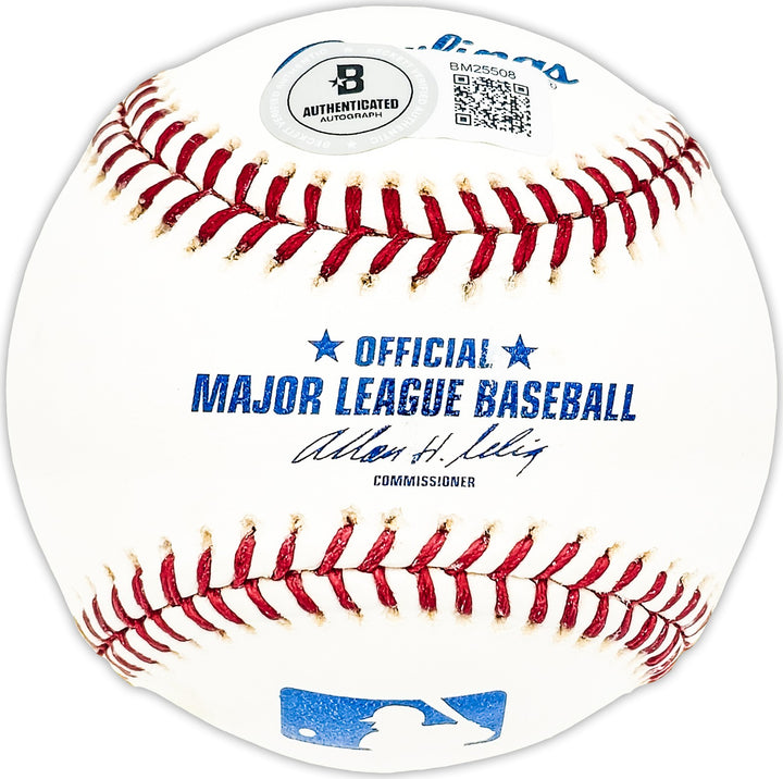 Paul Henrichs Autographed Signed MLB Baseball Boston Red Sox Beckett QR #BM25508