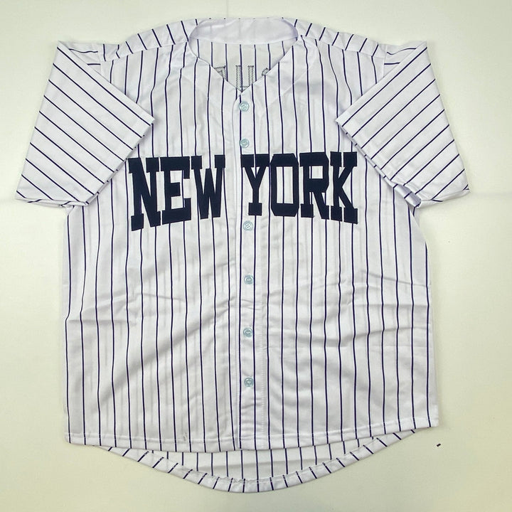 Autographed/Signed Dave Righetti New York Pinstripe Jersey JSA COA Auto