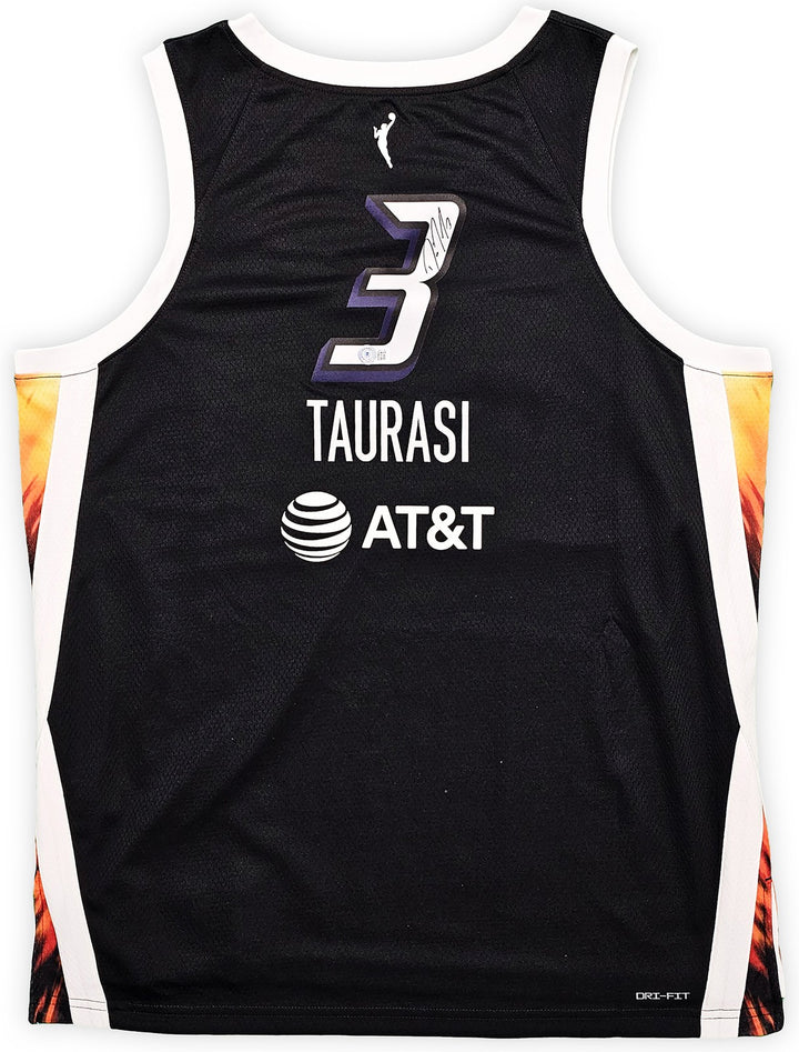 Phoenix Mercury Diana Taurasi Auto Black Nike Rebel Edition Jersey Sz XL Beckett