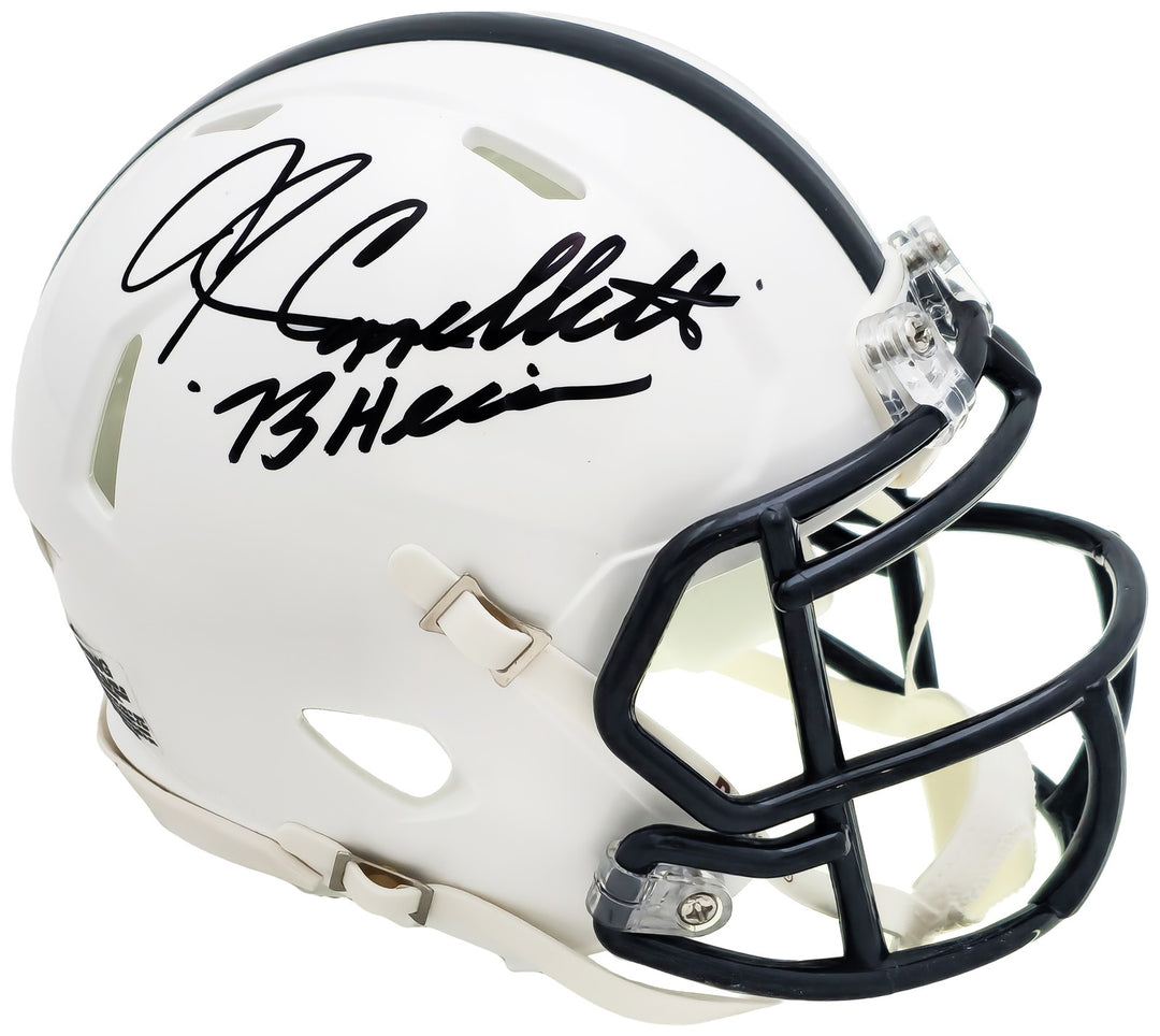 John Cappelletti Auto Penn State Nittany Lions Speed Mini Helmet 73 Heisman JSA