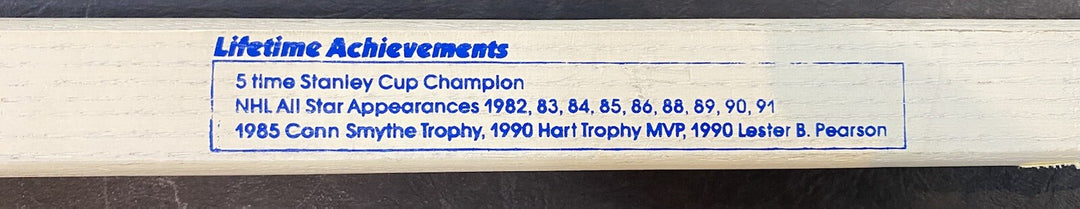 Mark Messier Signed Limited Oilers 1990 Painted HOCKEY Stick Steiner Auto Coa