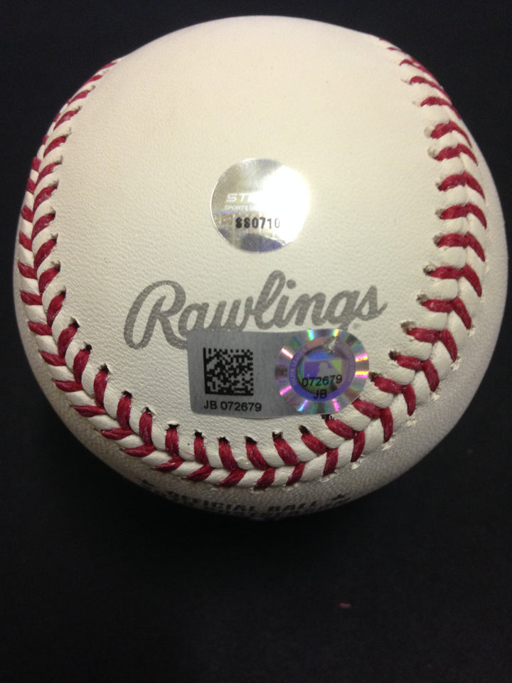 Jeurys Familia Signed OMLB Post Season Baseball Mets Closer auto STEINER MLB COA