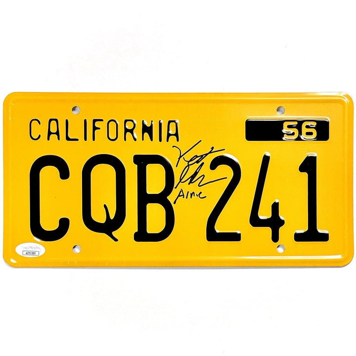 Keith Gordon signed "Arnie" Christine license plate ~ JSA COA autograph auto
