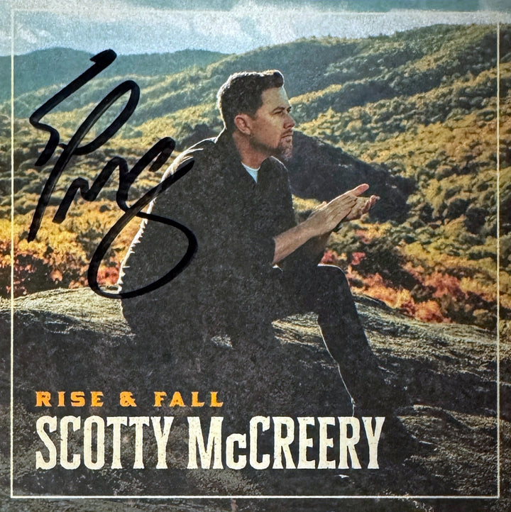 Scotty McCreery signed 2024 Rise & Fall Album Cover Booklet w/ CD & Case - COA