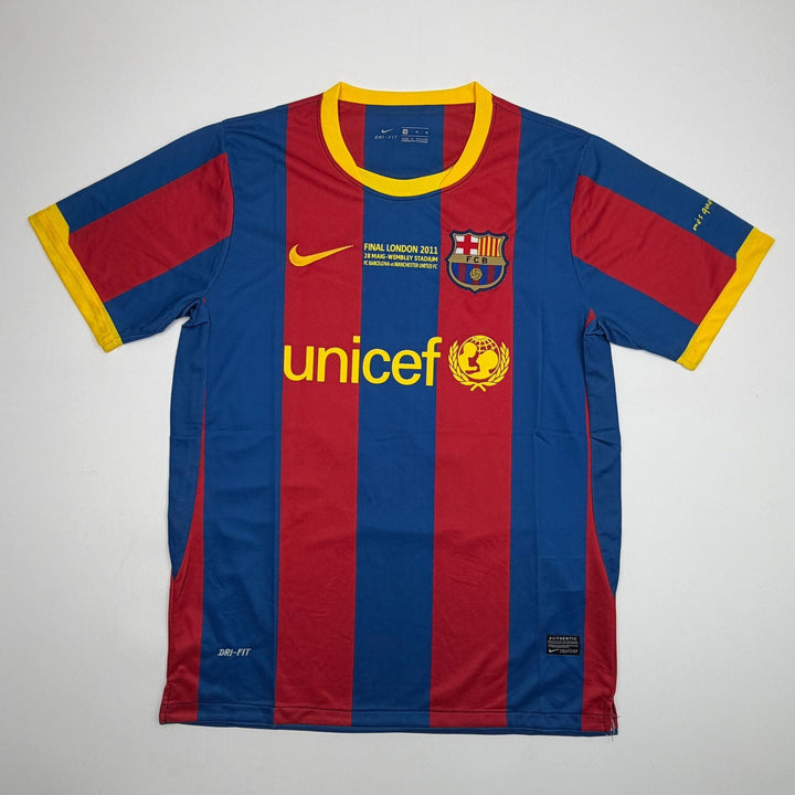 Autographed/Signed Pedro Rodriguez FC Barcelona Soccer Jersey Beckett COA