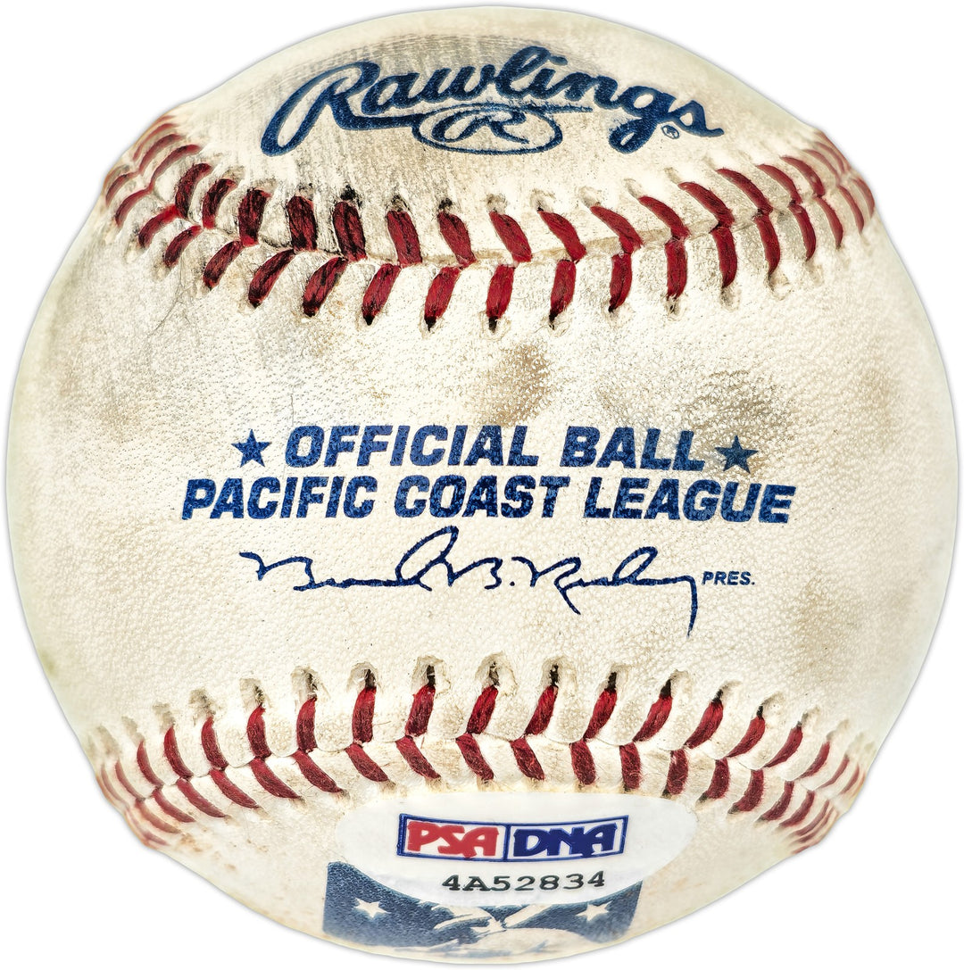 Felix Hernandez Auto 05 Pacific Coast League Game Used Baseball Mariners PSA/DNA
