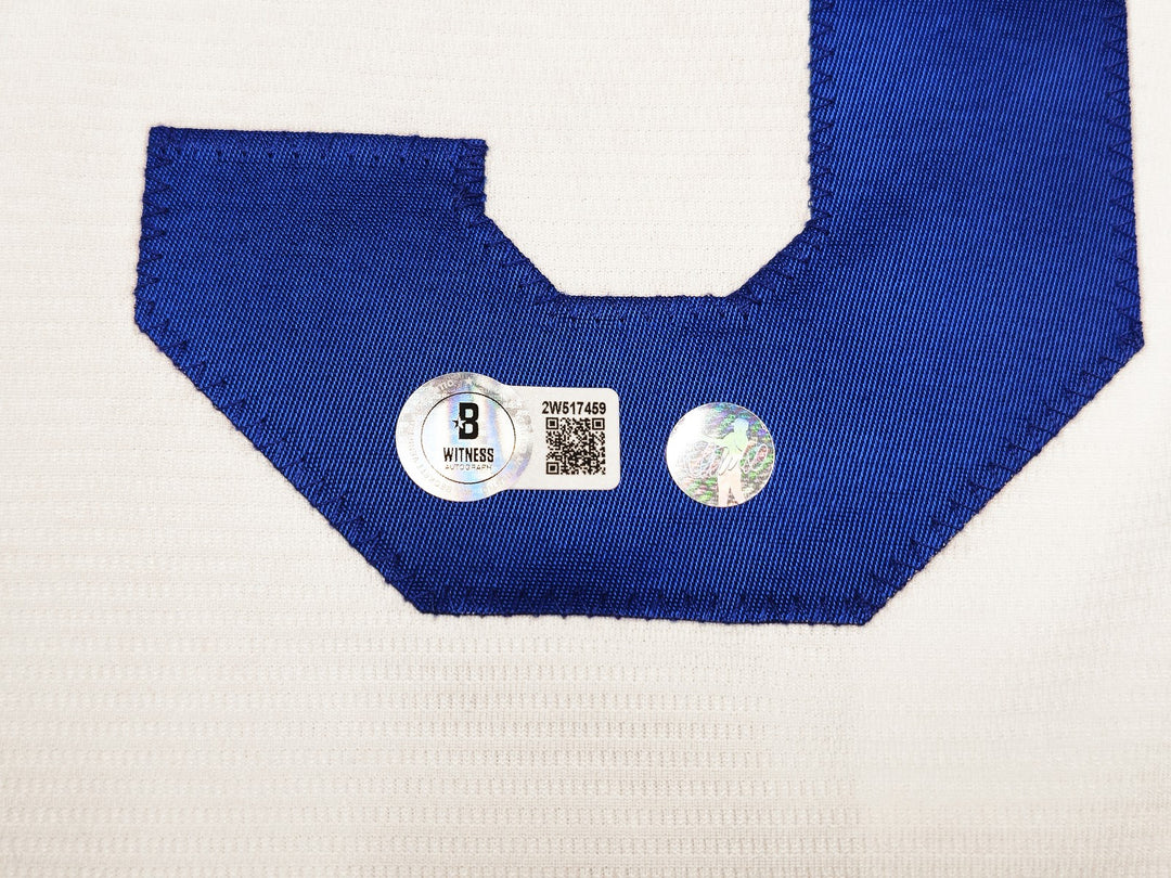 Mariners Ichiro Suzuki Auto White Nike Cooperstown Collect Jersey L HOF 25 BAS