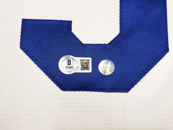 Mariners Ichiro Suzuki Auto White Nike Cooperstown Collect Jersey L HOF 25 BAS