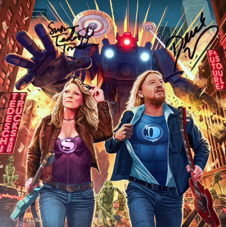 Tedeschi Trucks signed 2026 Future Soul 8"x8" Art Insert LP/Vinyl/Record COA NEW