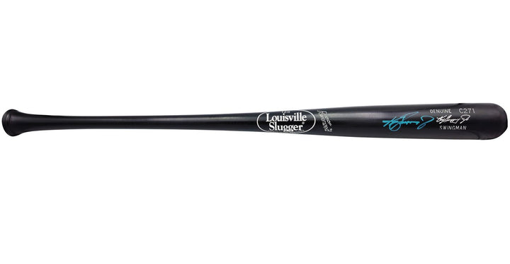 Ken Griffey Jr Auto Black L Slugger Player Model C271 Swingman Baseball Bat BAS