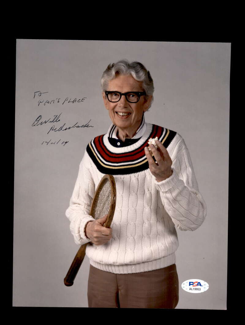 Orville Redenbacher PSA DNA Coa Signed 8x10 Photo Autograph