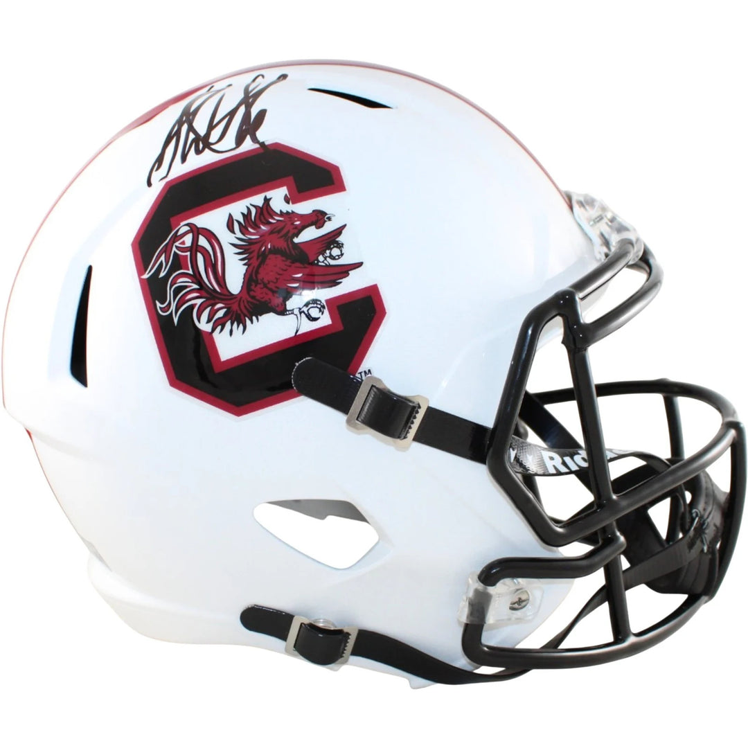 Sterling Sharpe Signed South Carolina Gamecocks F/S Replica Helmet BAS 58601