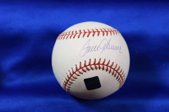 Tom Seaver Topps COA Autograph Major League Signed Baseball