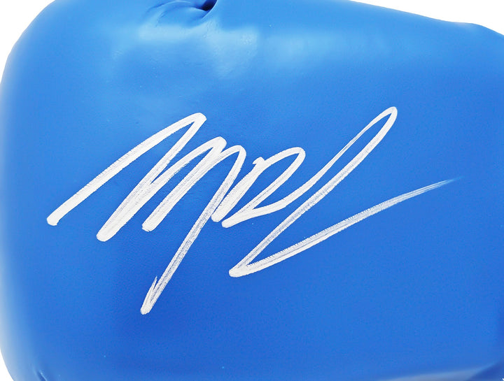 Michael B. Jordan Signed Blue Reyes Boxing Glove Left Handed LH Beckett Witness