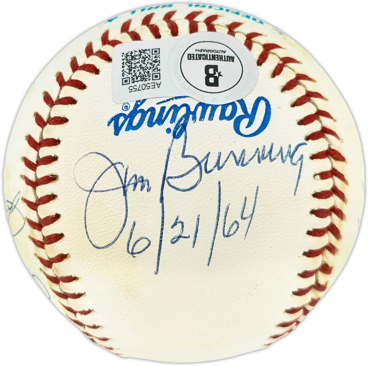 PG Pitchers Signed AL Baseball 7 Sigs Sandy Koufax Beckett #AE50755