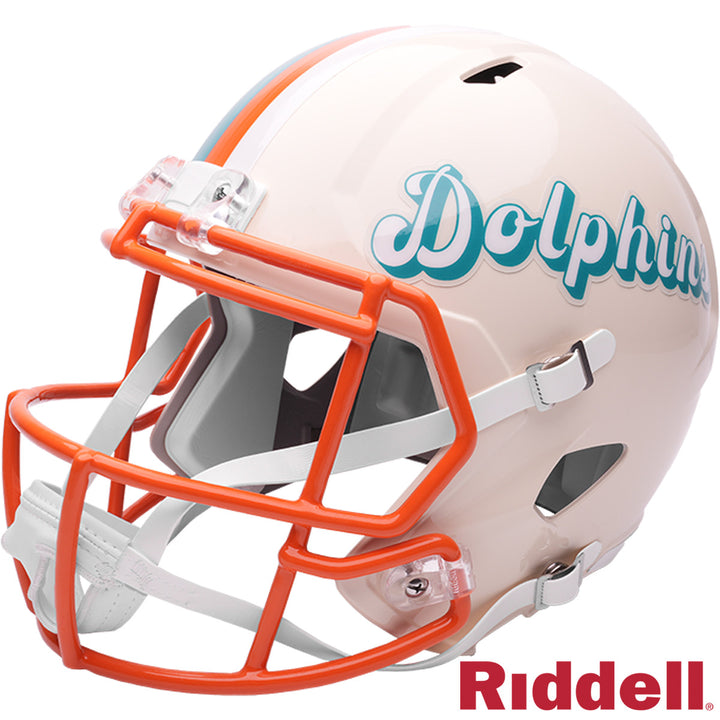 Miami Dolphins Retro Riddell Full Size Replica Helmet New In Box 55591