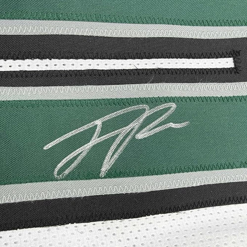 Framed Autographed/Signed Jaelan Phillips 35x39 Philly White Jersey PSA/DNA COA