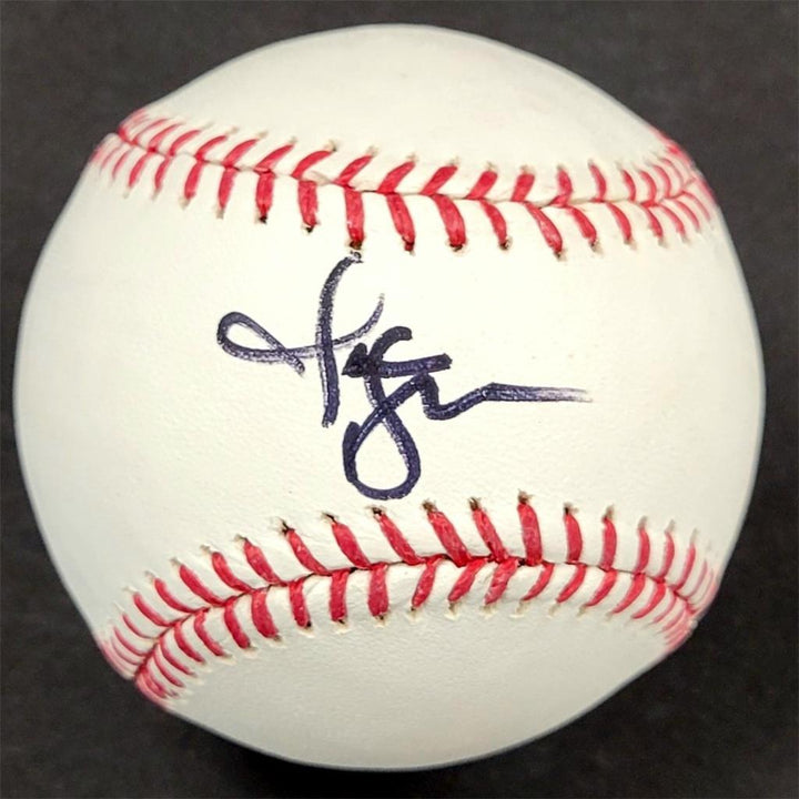Jon Hamm signed MLB Baseball autograph Million Dollar Arm Mad Men ~ JSA COA