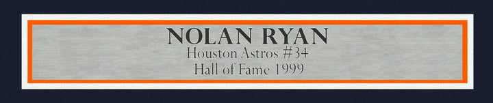 Houston Astros Nolan Ryan Signed Nike Cooperstown Auth Collection Jersey BAS QR