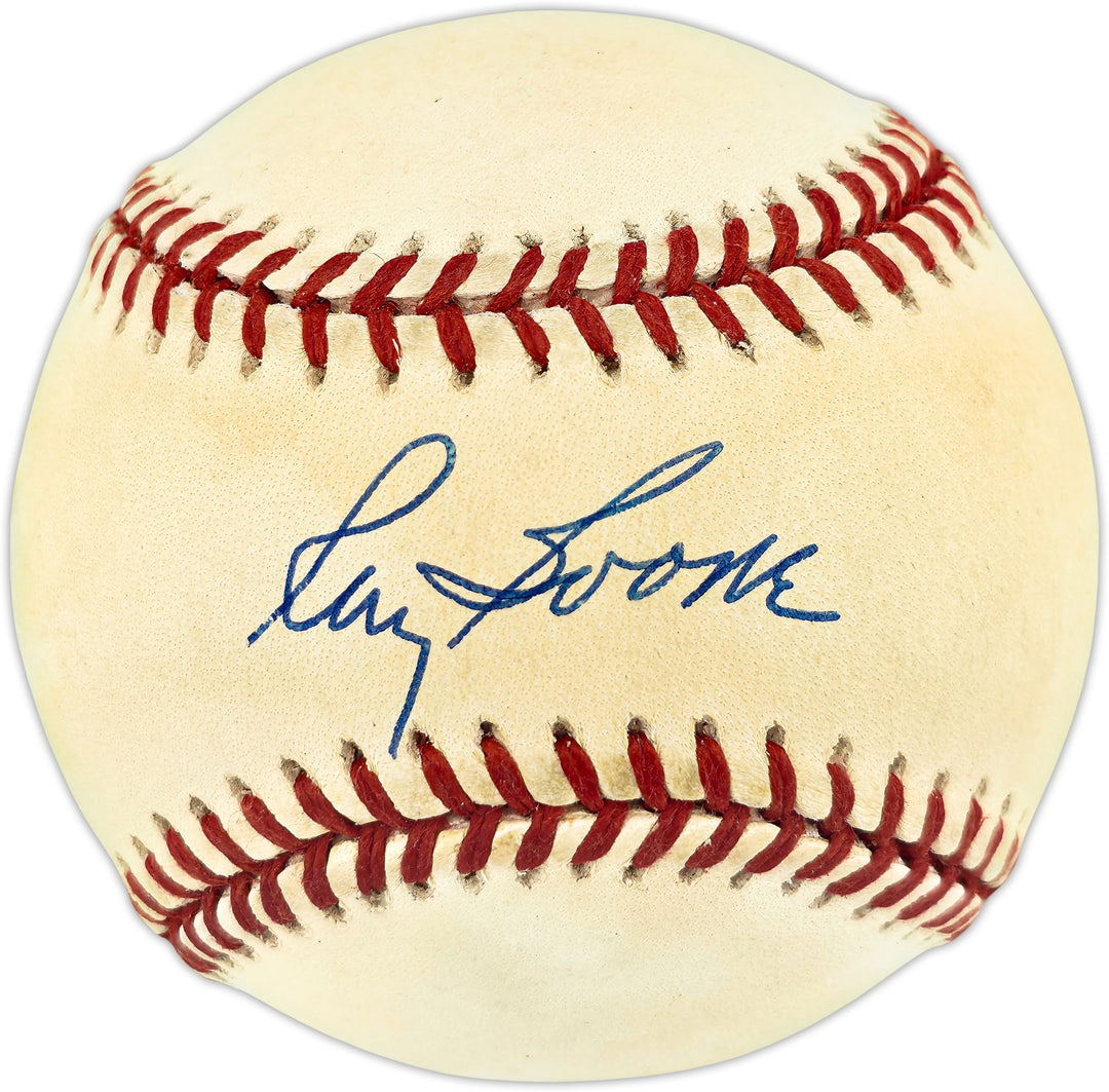 Ray Boone Signed AL Baseball Detroit Tigers Beckett #BU87203