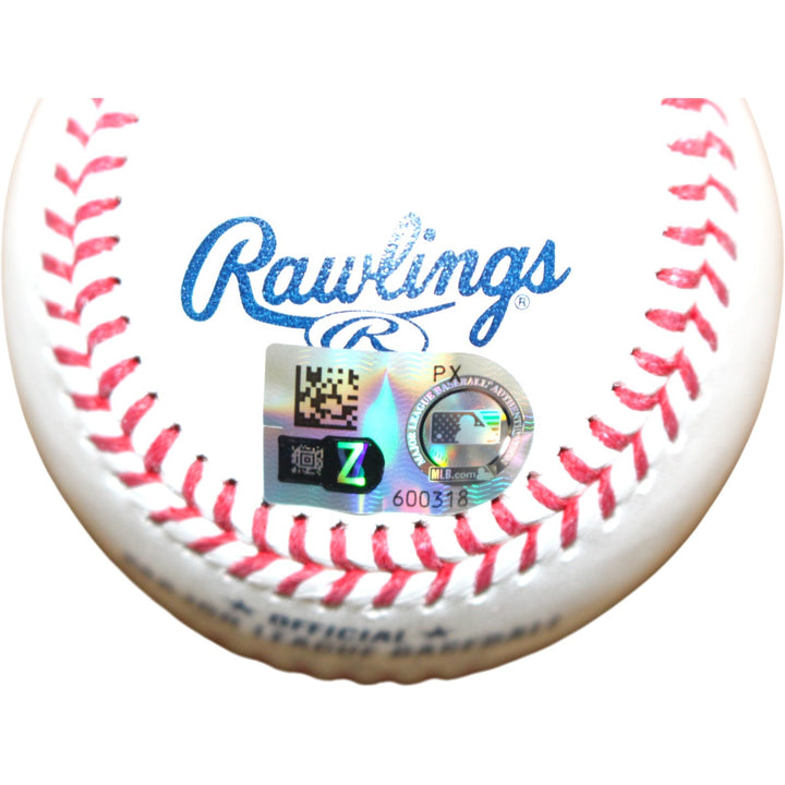 Corey Seager Autographed Texas Rangers OML Baseball 23 WS MVP Fanatics 54481