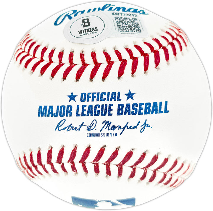 Sammy Sosa Signed Official MLB Baseball Cubs "609 HR & 98 NL MVP" Beckett Wit