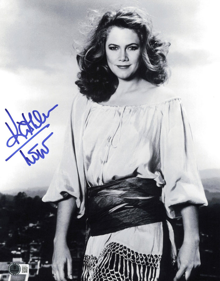 Kathleen Turner Autographed Signed 11x14 Photo Beckett BAS QR #AE31832