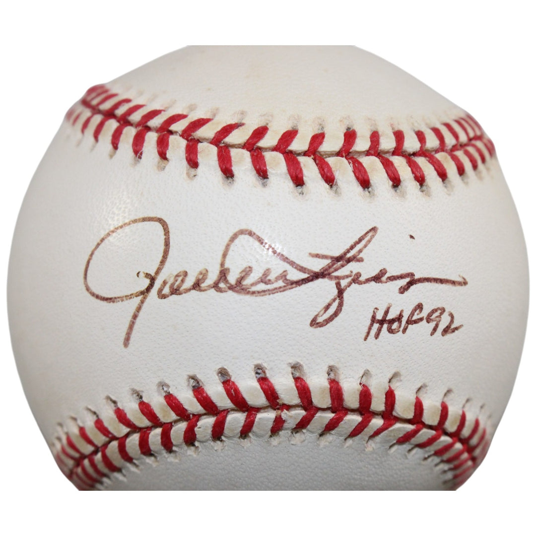 Rollie Fingers Signed Oakland Athletics American League Baseball HOF BAS 55945