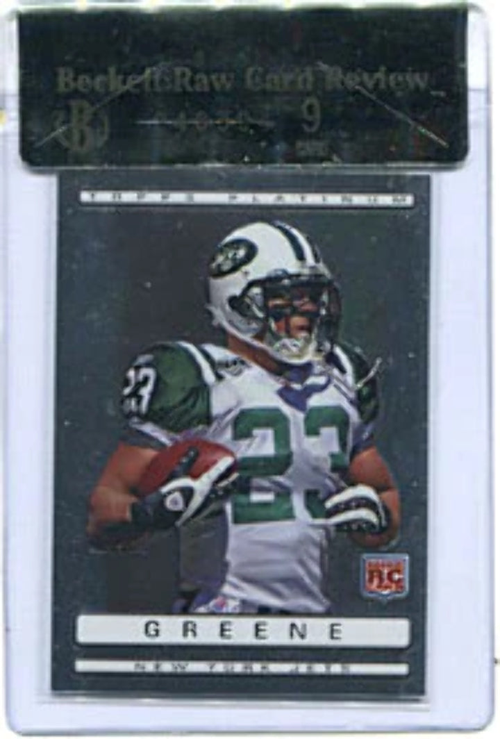 Shonn Greene 2009 Topps Platinum Rookie Card- Beckett Graded 9