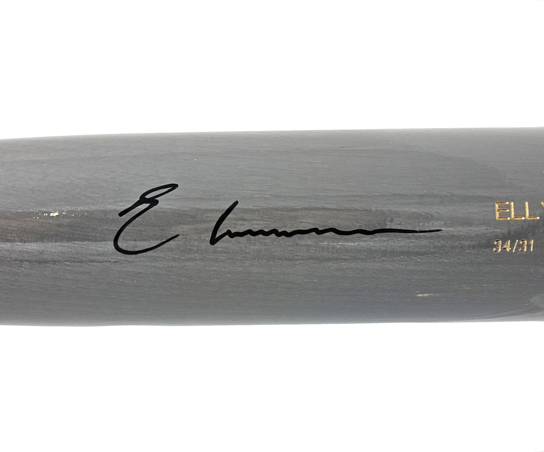 Elly De La Cruz Signed Gray B45 Player Model Bat Cincinnati Reds Beckett Witness