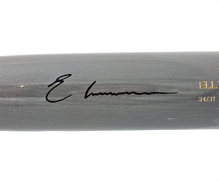 Elly De La Cruz Signed Gray B45 Player Model Bat Cincinnati Reds Beckett Witness