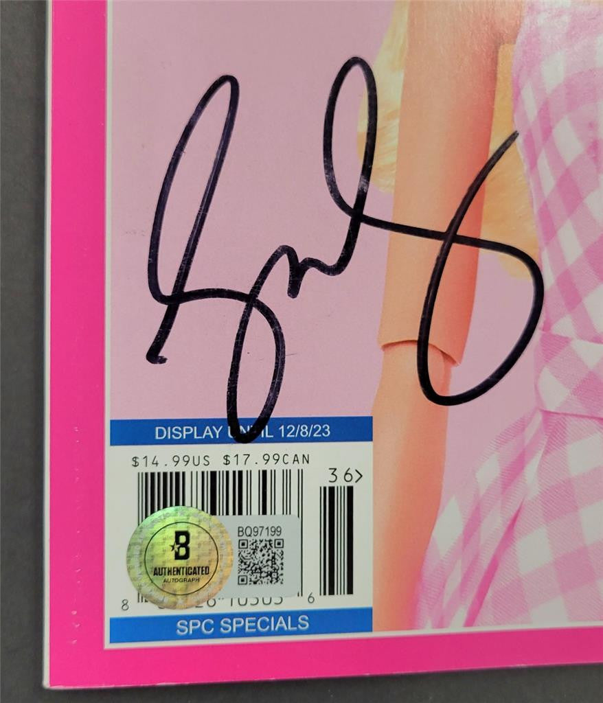 Greta Gerwig signed Barbie Time Magazine Director autograph (A) ~ Beckett BAS