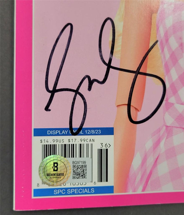 Greta Gerwig signed Barbie Time Magazine Director autograph (A) ~ Beckett BAS