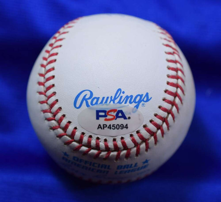 Mel Allen PSA DNA Autograph American League Signed Baseball
