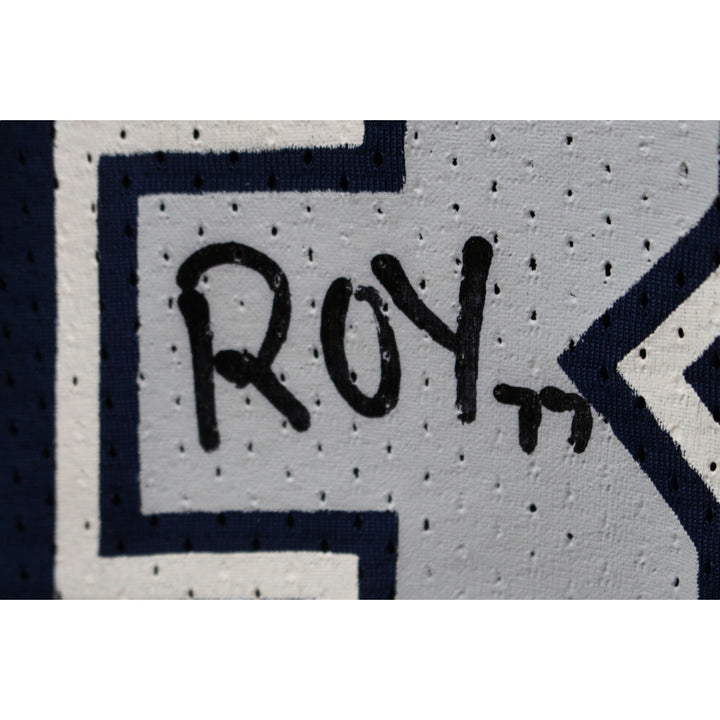 Tony Dorsett Signed Dallas Cowboys Russell Blue 48 Jersey 2 Insc BAS 48480