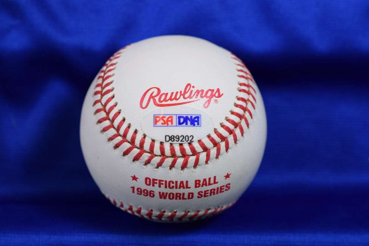 Mariano Rivera PSA DNA Autograph 1996 World Series Signed Baseball