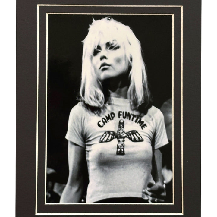 Debbie Harry Signed Cut Framed Photo Collage Beckett COA Blondie Autographed
