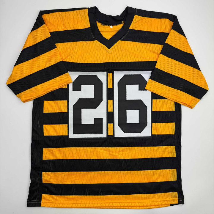 Autographed/Signed Le'Veon LeVeon Bell Pittsburgh Bumble Bee Jersey JSA