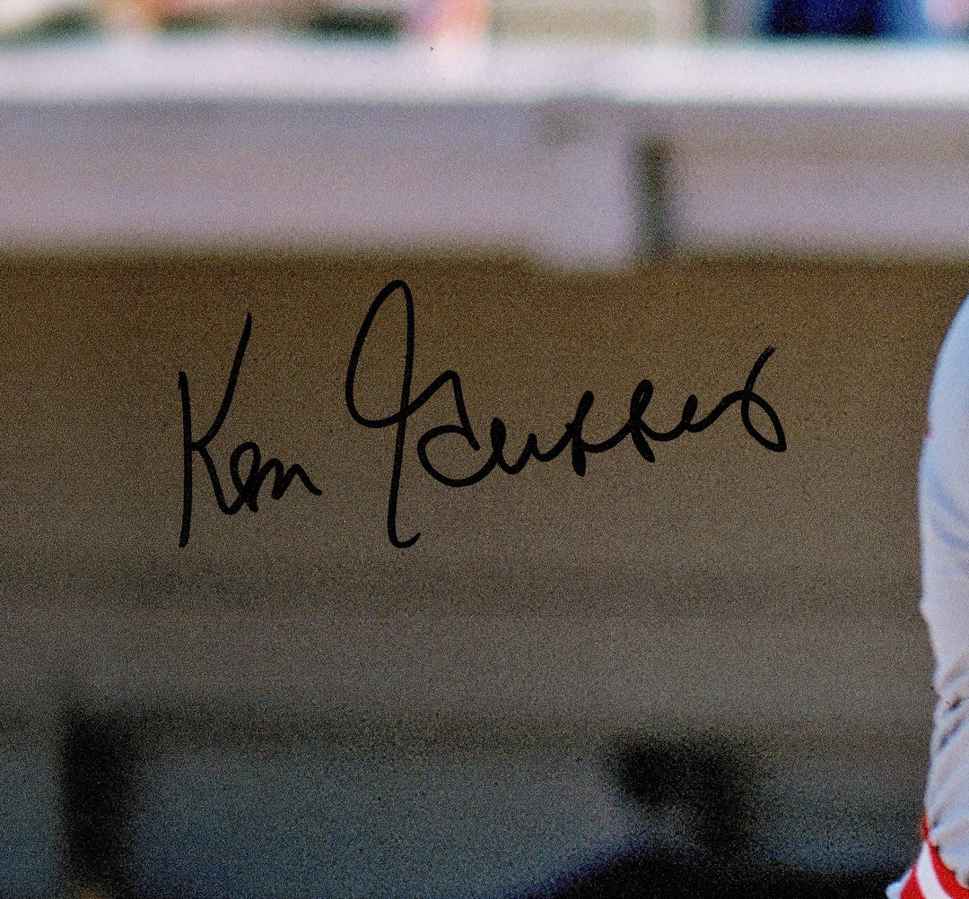 Ken Griffey Sr. Signed 16x20 Photo Cincinnati Reds Beckett BAS Witness