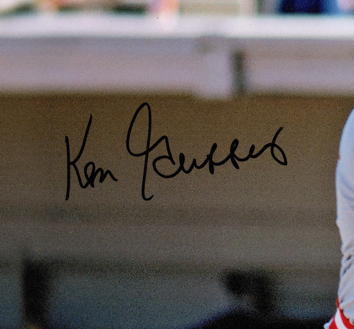 Ken Griffey Sr. Signed 16x20 Photo Cincinnati Reds Beckett BAS Witness