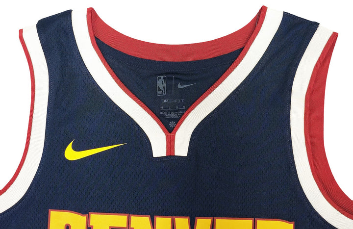 Nuggets Nikola Jokic Signed Blue Nike Swingman Icon Edition Jersey Size 48 JSA